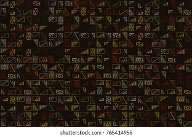 Beautiful geometric pattern design 