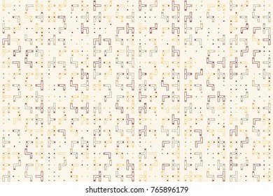 Beautiful geometric pattern design 