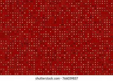 Beautiful geometric pattern design 