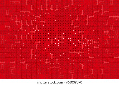 Beautiful geometric pattern design 