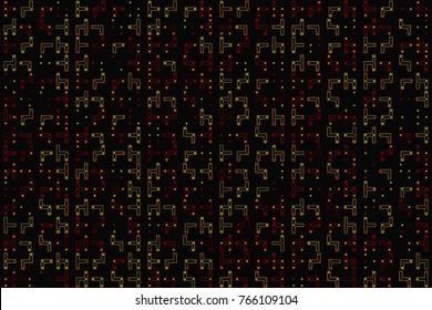 Beautiful geometric pattern design 
