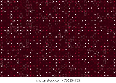 Beautiful geometric pattern design 