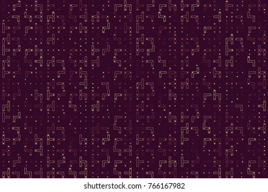 Beautiful geometric pattern design 