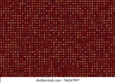 Beautiful geometric pattern design 