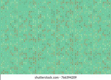 Beautiful geometric pattern design 