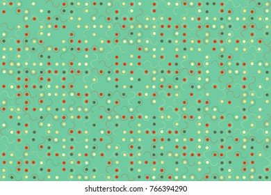 Beautiful geometric pattern design 