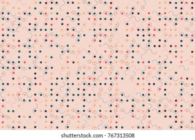 Beautiful geometric pattern design 