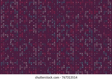 Beautiful geometric pattern design 