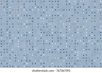 Beautiful geometric pattern design 