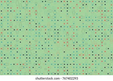 Beautiful geometric pattern design 