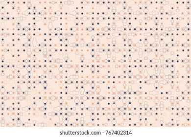 Beautiful geometric pattern design 