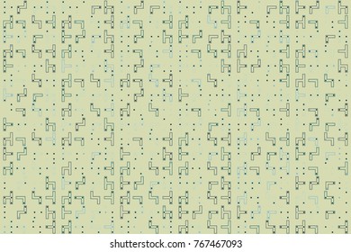 Beautiful geometric pattern design 