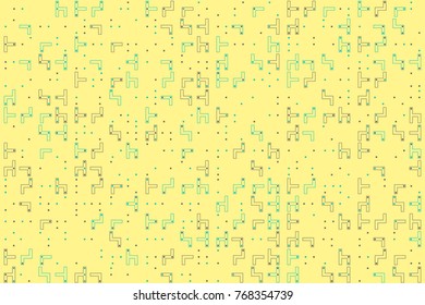 Beautiful geometric pattern design 