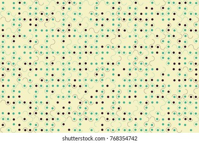 Beautiful geometric pattern design 