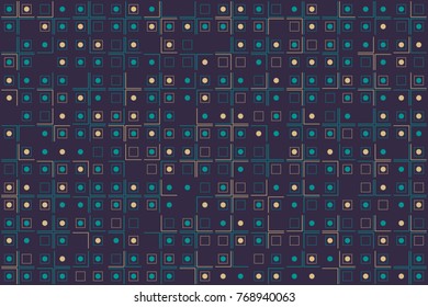 Beautiful geometric pattern design 