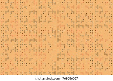 Beautiful geometric pattern design 