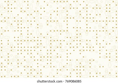 Beautiful geometric pattern design 