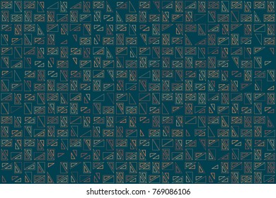 Beautiful geometric pattern design 