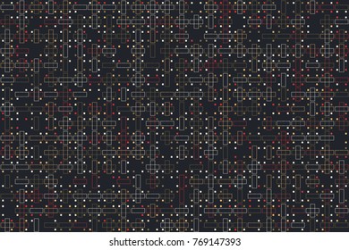 Beautiful geometric pattern design 