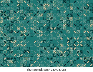 Beautiful geometric pattern design illustration