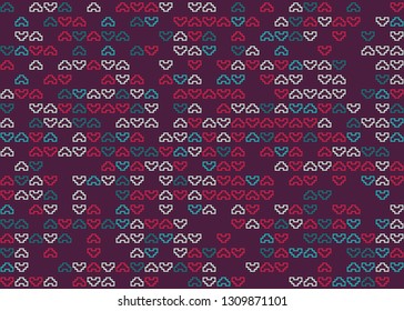 Beautiful geometric pattern design illustration