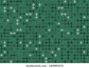 Beautiful geometric pattern design illustration