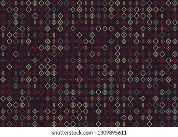 Beautiful geometric pattern design illustration