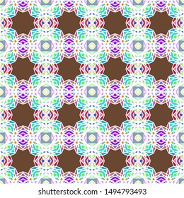 Beautiful geometric pattern design vector
