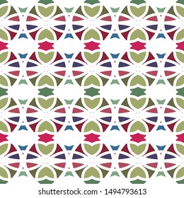 Beautiful geometric pattern design vector