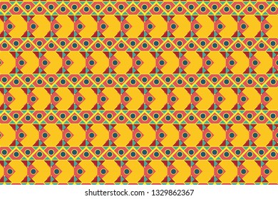 Beautiful Geometric Pattern. Modern Abstract Background 