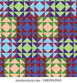 Beautiful Geometric Patterns in Graphic Design vector