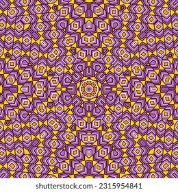 Beautiful geometric periodic pattern graphic composition. Simple blanket motif. Stylized geometry pattern. Majolica ethnic design. Artistic backdrop.