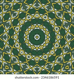 Beautiful geometric repeated pattern vector composition. Simple wrapping print. Interior mosaic ornament. Japan folk composition. Ornate floor tile sample.