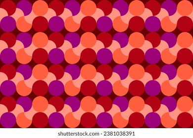 beautiful geometric retro repeat pattern. It is a vector image with geometric elements. It is an  retro art design.Design for background,wallpaper,clothing,wrapping,Batik,fabric,Vector illustration.