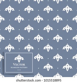 Beautiful geometric seamless floral pattern. Vintage. Stylized flowers. Great for fabric and textile, flyer, banner, business cards, wallpaper, packaging or any desired idea. 