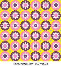 Beautiful geometric seamless pattern. Can be used for textiles, wallpaper, surfaces, site design, and as a background for cards and invitations