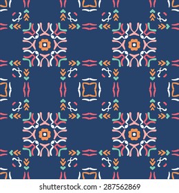Beautiful geometric seamless pattern. Can be used for textiles, wallpaper, surfaces, site design, and as a background for cards and invitations