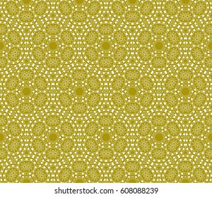 beautiful geometric seamless pattern of different geometric shapes. vector illustration. brown, white color