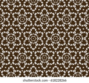 beautiful geometric seamless pattern of different geometric shapes. vector illustration. for printing on fabric, paper for scrapbooking, wallpaper, cover, page book.