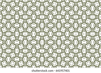 beautiful geometric seamless pattern of different geometric shapes. vector illustration.