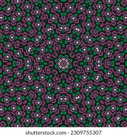 Beautiful geometric seamless pattern vector design. Simple plaid motif. Interior geometrical background. Scandinavian folk print. Artistic backdrop.