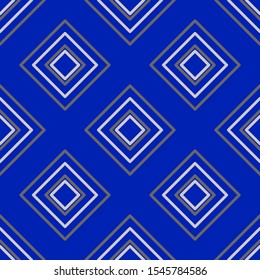 Beautiful geometric shapes. Vector seamless pattern