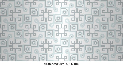 Beautiful geometrical seamless pattern background in greek style. Bright, contrast design for packing-paper, carpet, fabric or other purpose. Equable medley repeatable backdrop. Classic design.