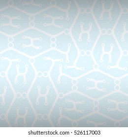 Beautiful geometrical seamless pattern background in maze style. Modern design. Colorful, graphic design for wallpaper, carpet, packing-paper or other purpose. Flat tessellated repeatable backdrop.
