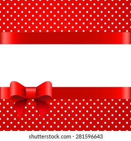 Beautiful gift background with space for text