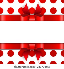Beautiful gift background with space for text