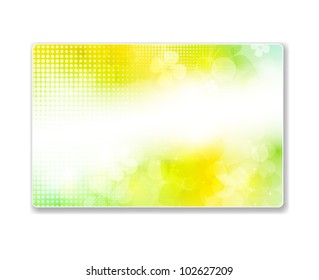 Beautiful gift card