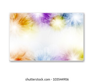 Beautiful gift card