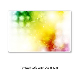 Beautiful gift card