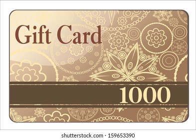 Beautiful gift card